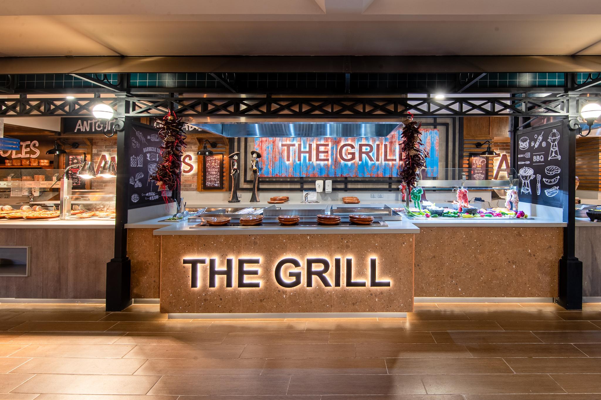 บาเอีย ปรินซิเป แกรนด์ ตูลุม - ออล อินคลูซีฟ Hotel Riviera Maya ภายนอก รูปภาพ The Grill